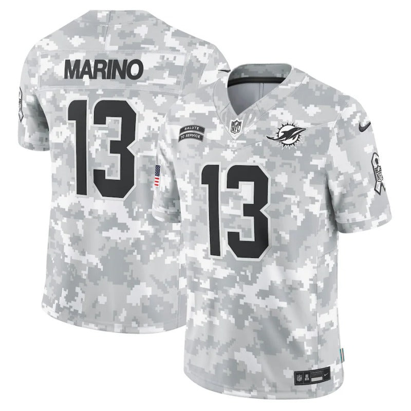 Dan Marino Miami Dolphins Salute To Service 2024 Jersey