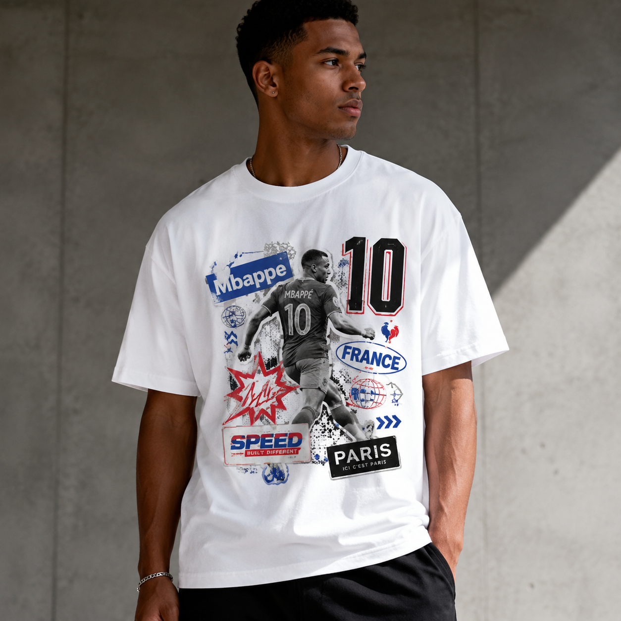 Kylian Mbappé Unisex T-Shirt – Limited-Time Offer – Hot Seller