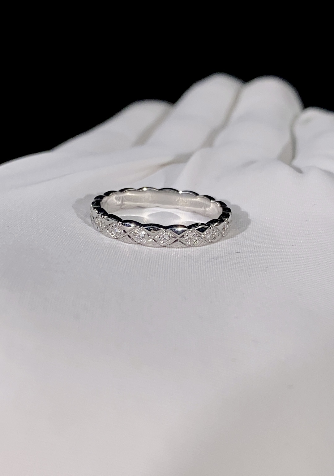 Chanel Quilted Ring