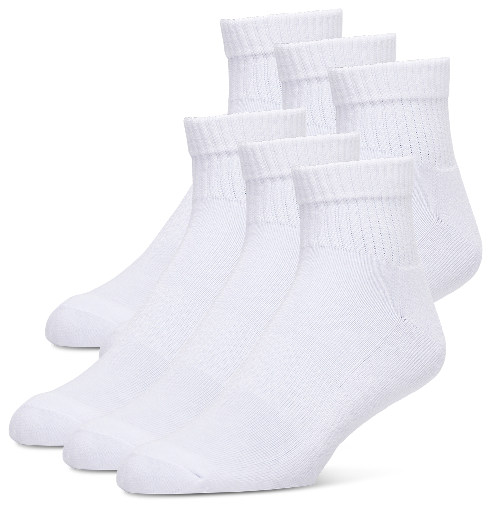 LCKR Athletic Half Cushion Quarter Socks