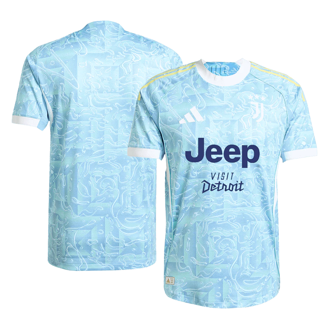 Juventus Away Player Version Soccer Jersey 2025/26