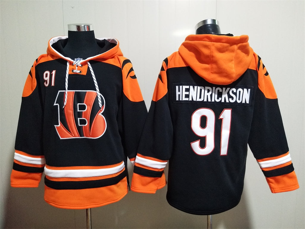 Cincinnati Bengals Hoodie #91 HENDRICKSON