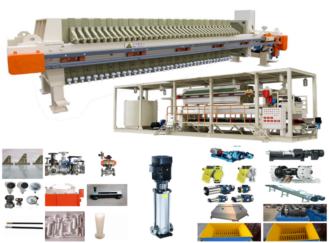 Filter Press Series & Full Range of Accessories