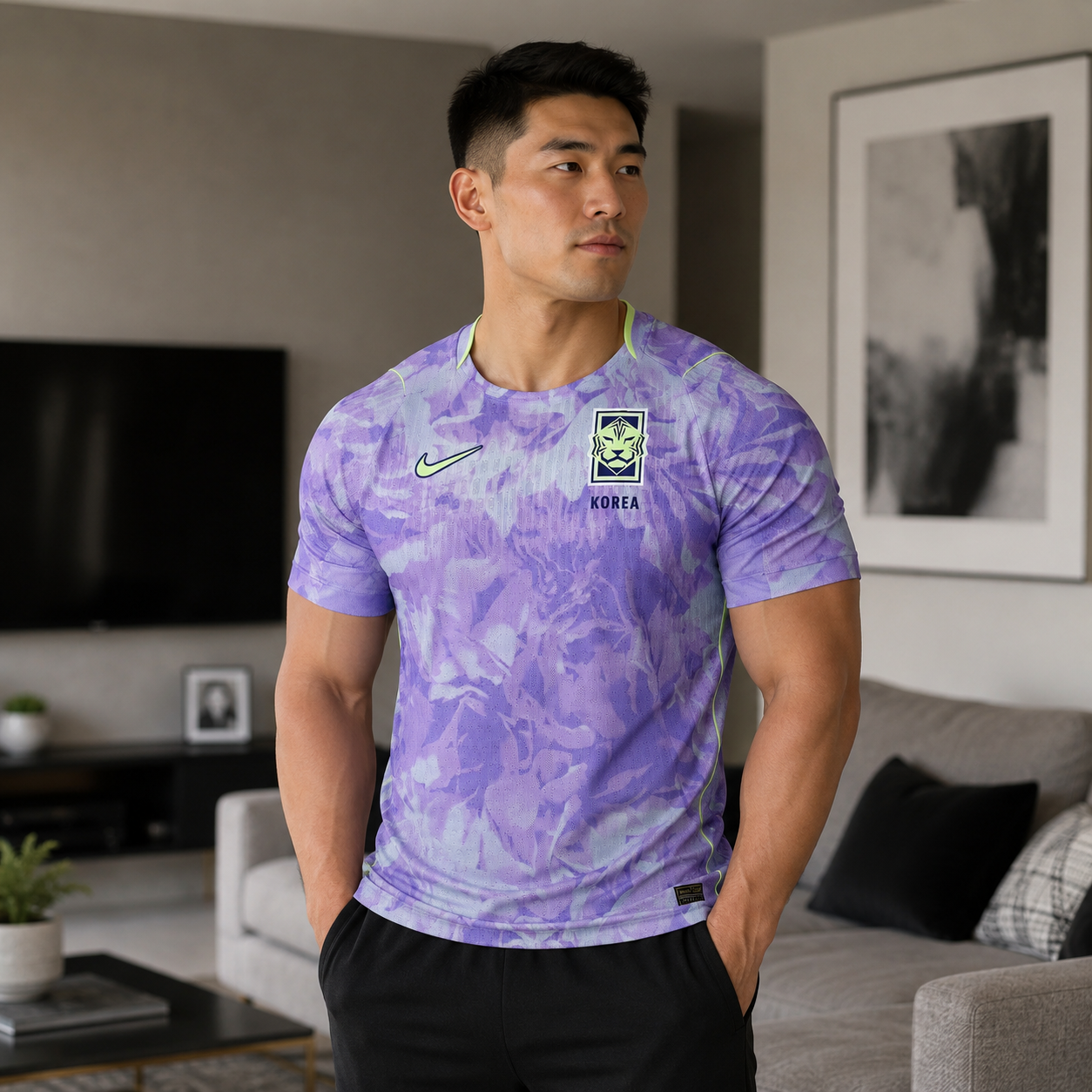 World Cup 2026 Korea Team Home Football Jersey Player Version - JerseyFun