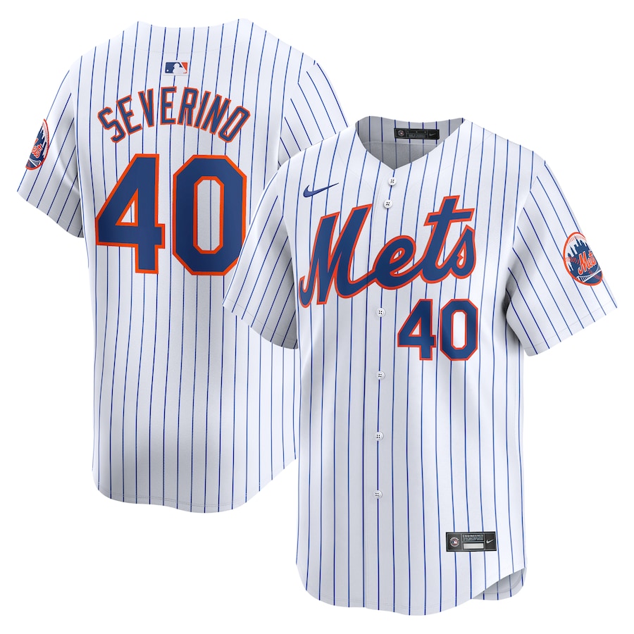 Luis Severino New York Mets Home Limited Player Jersey  White