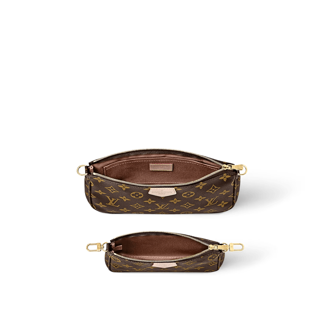 Louis Vuitton Multi Pochette Accessoires Khaki 24Cm M44813