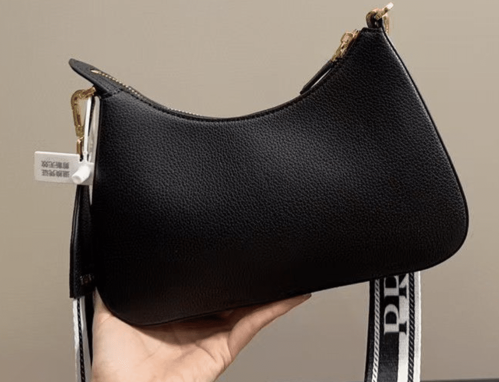 Prada Hobo Bag Black 23Cm