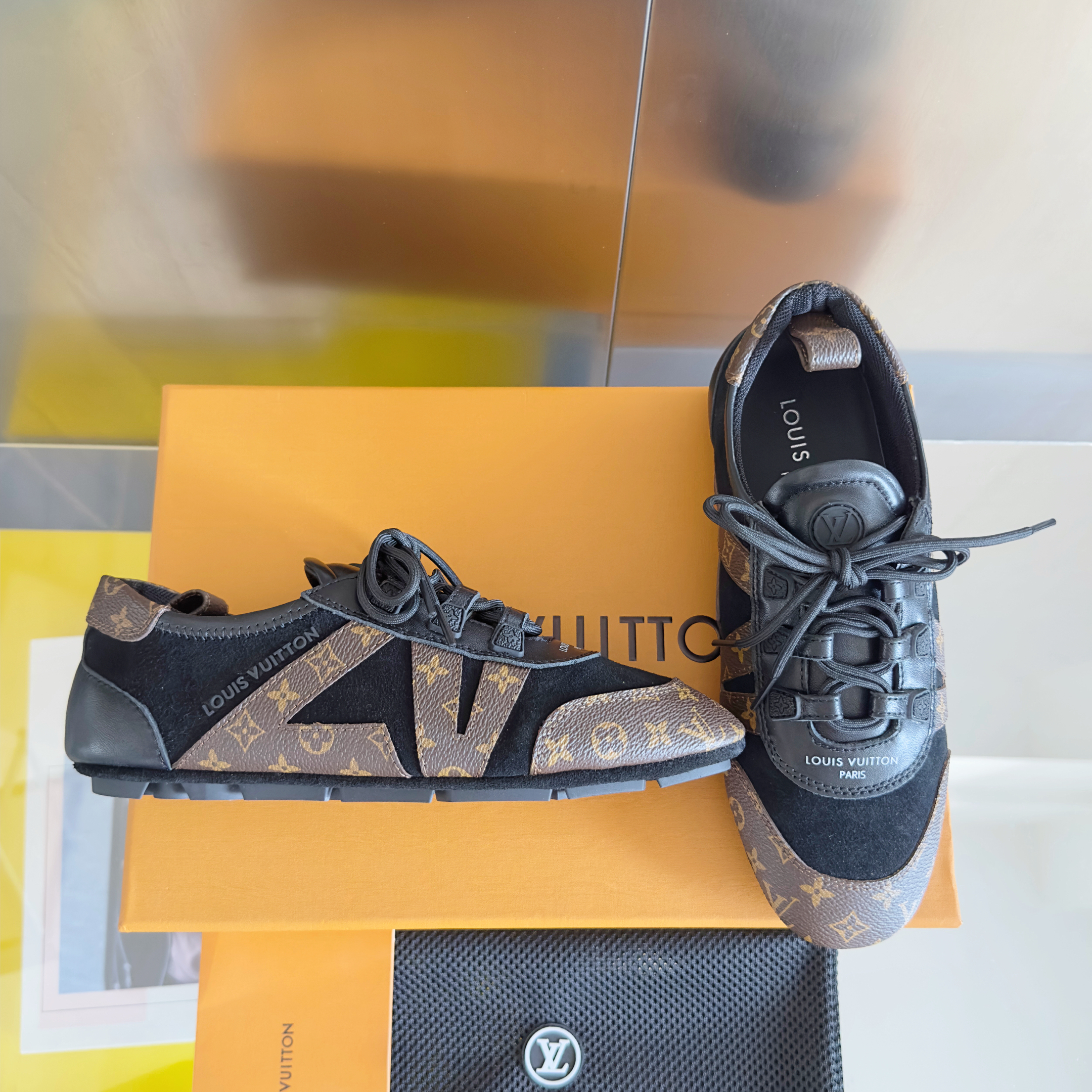 Louis Vuitton Sneakerina Monogram Canvas Brown – Ballet- Women’s Hybrid Sneakers
