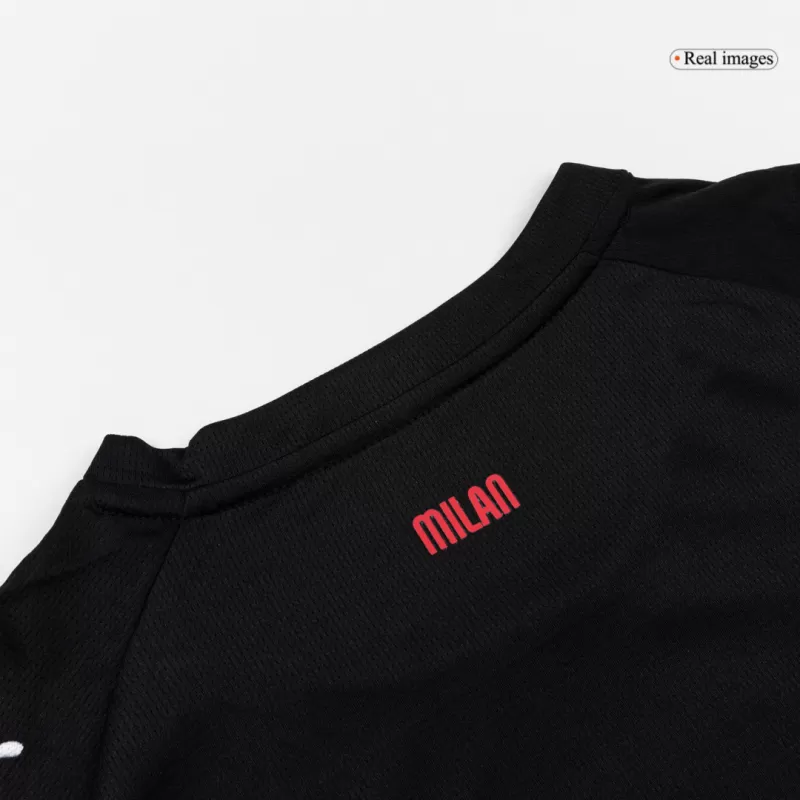 AC Milan Home Long Sleeve Soccer Jersey 2025/26