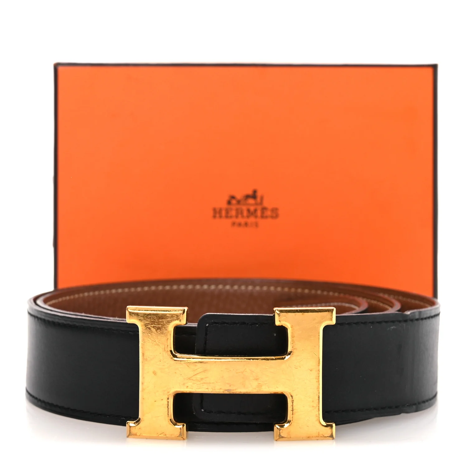 Box Togo 32mm H Belt 80 32 Black Gold