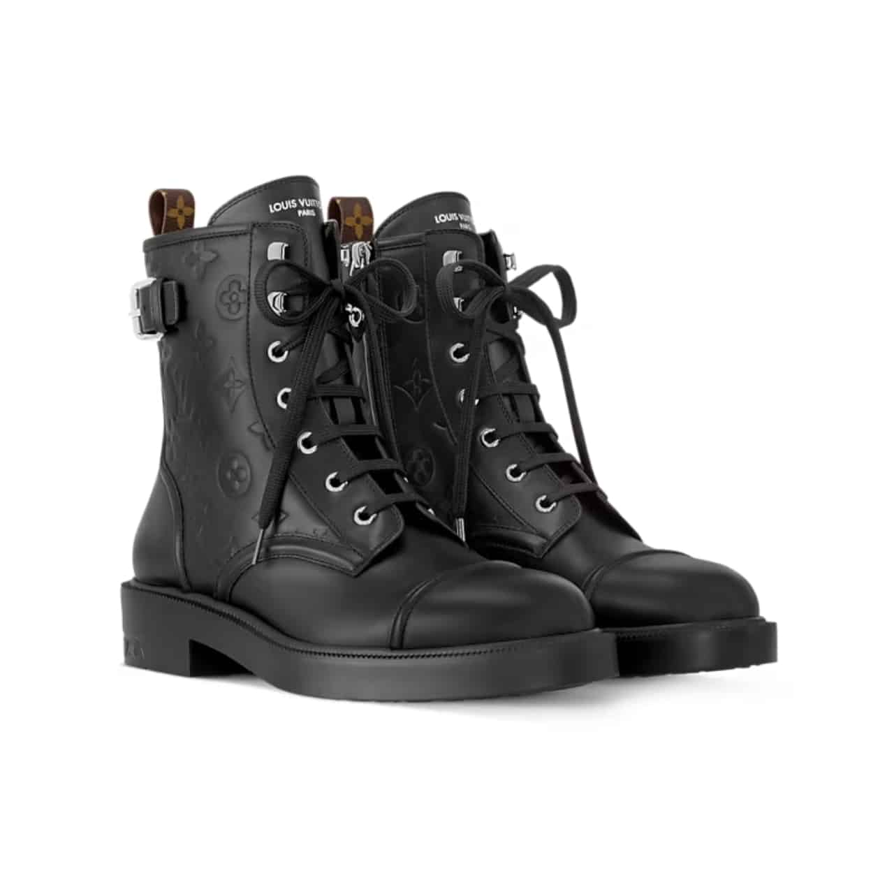 Louis Vuitton Citizen Flat Ranger Boot Monogram Black