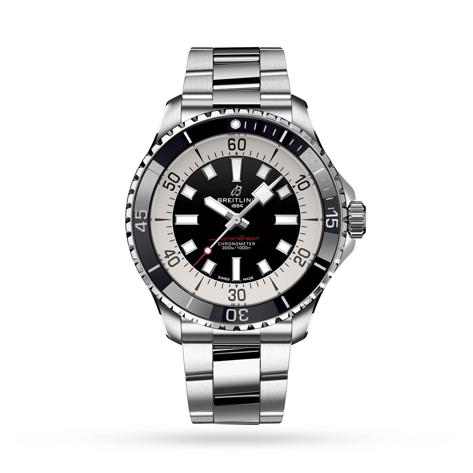Breitling Superocean 44mm Mens Watch Black-P17532113