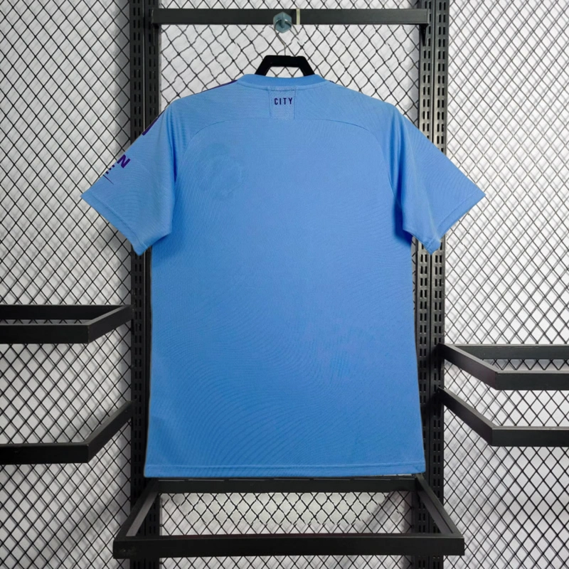 Retro 2019-20 Manchester City Home Football jersey Retro