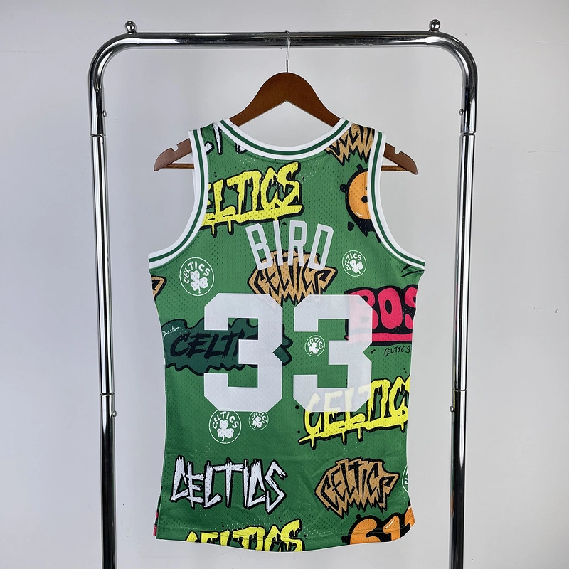 1985-86 NBA Boston Celtics (33 BIRD) Basketball Jersey