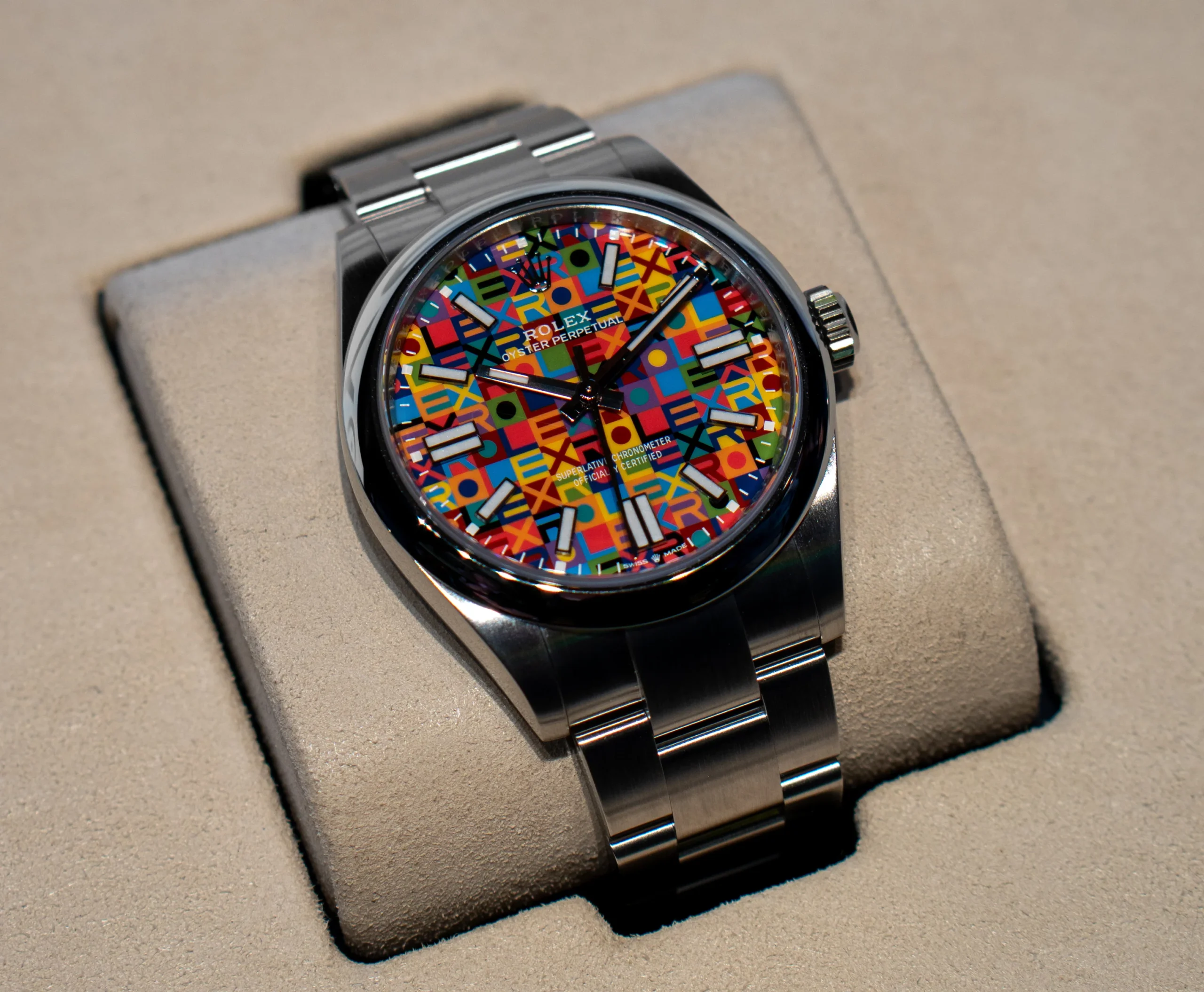 [Superclone] Rolex Oyster Perpetual 41mm Multicoloured Dial Oyster 134300