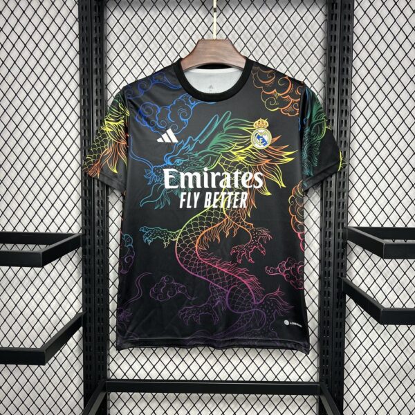 2024/2025 Real Madrid Special Black Dragon Football Shirt 1:1 Thai Quality