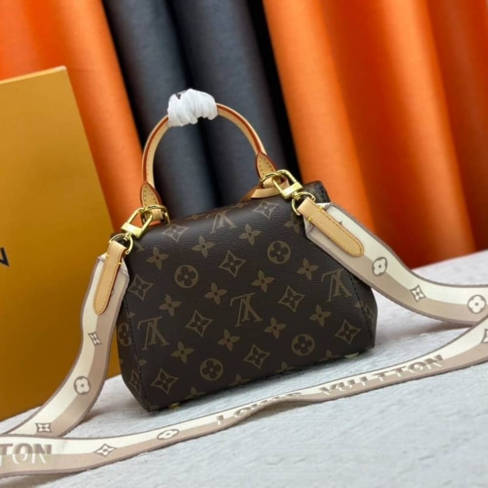 Louis Vuitton Cluny Mini Monogram Canvas Brown 20Cm M46055