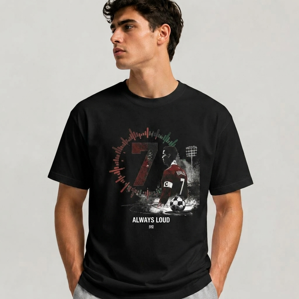 Cristiano Ronaldo Pure Cotton Unisex T-Shirt – Limited-Time Offer