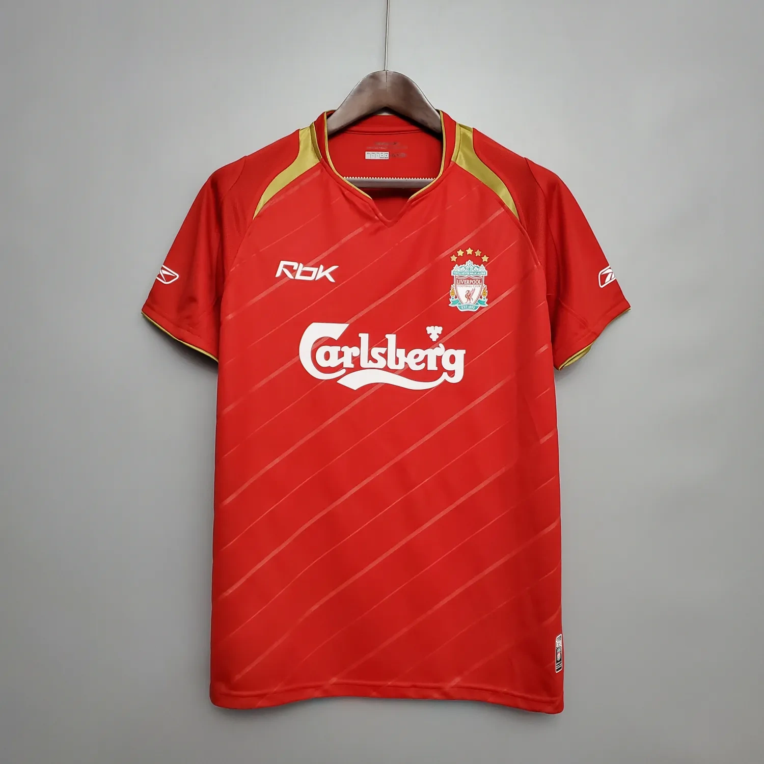Retro 2005-06 Liverpool Home Football jersey retro
