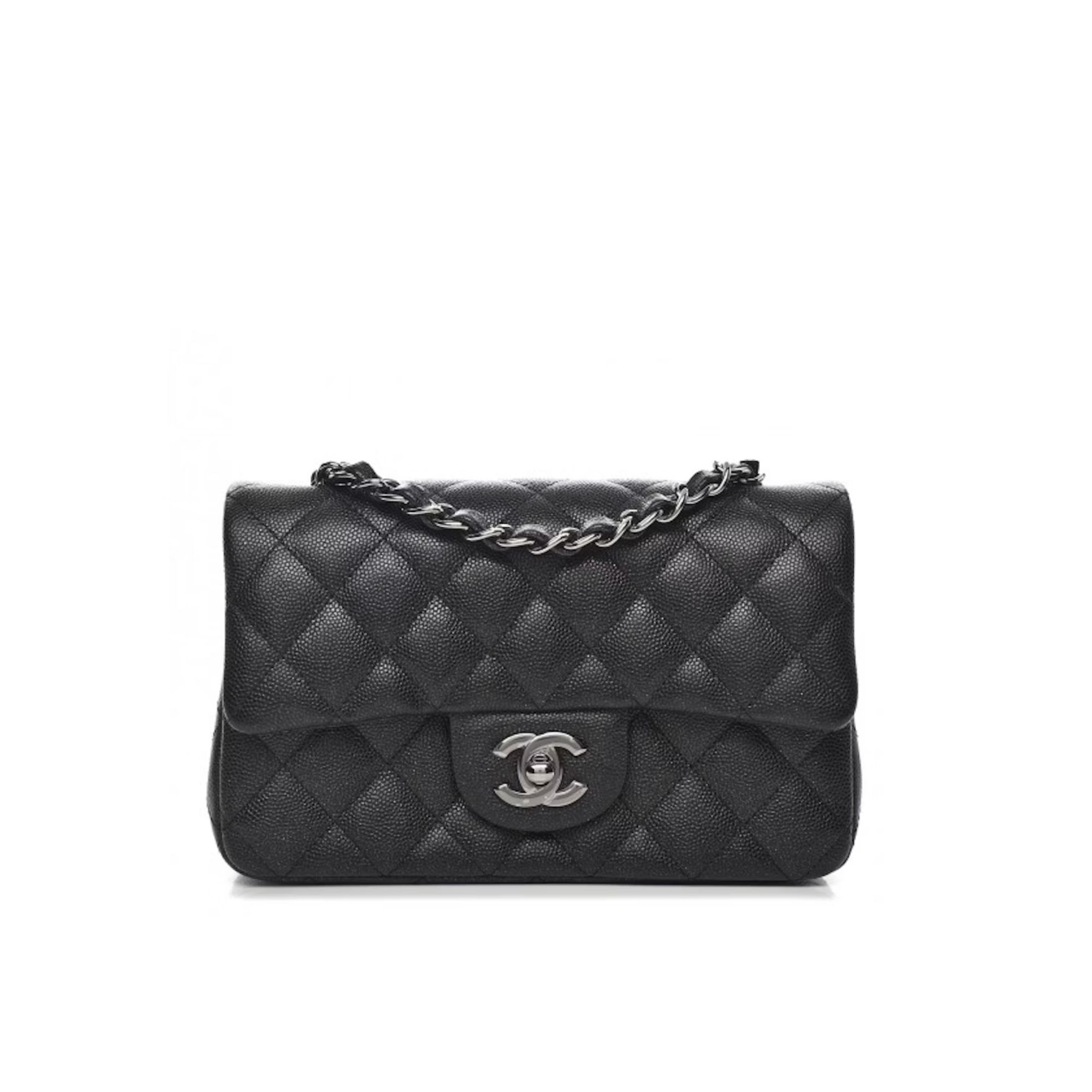 Chanel Caviar Quilted Mini Flap Bag 20cm