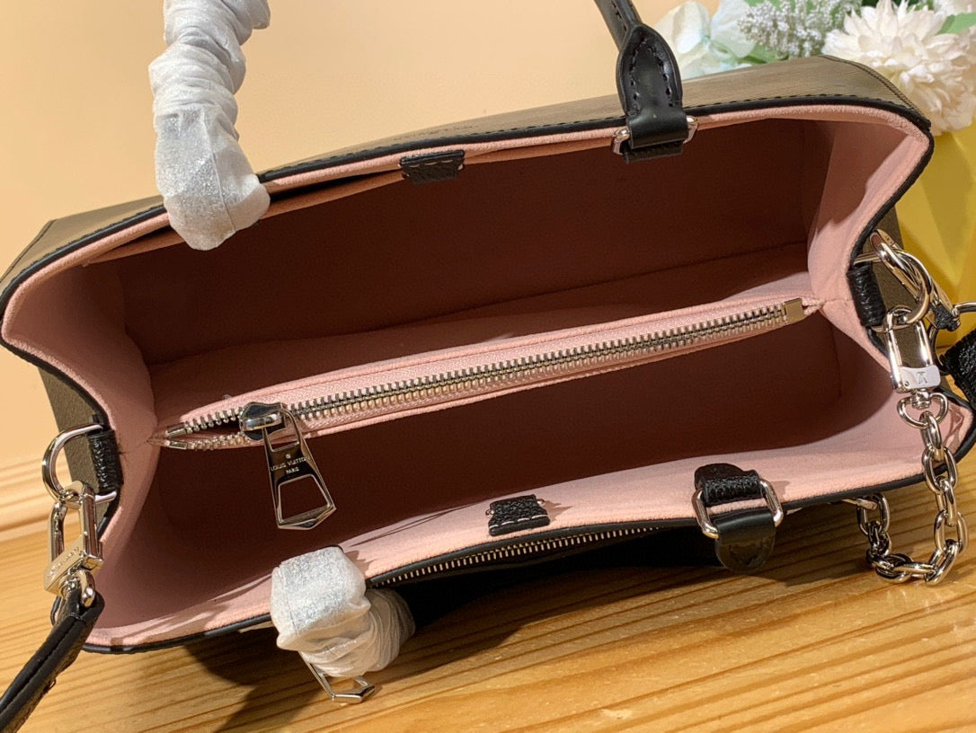 Louis Vuitton Marelle Tote Mm 30Cm Black