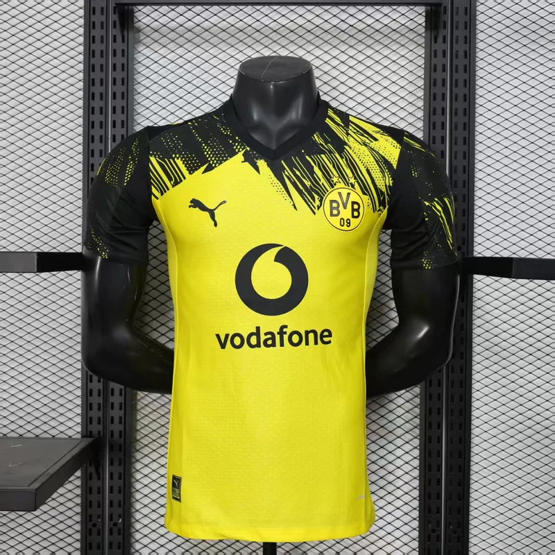 2025/2026 Bundesliga Dortmund Team Home Football Jersey Player Version