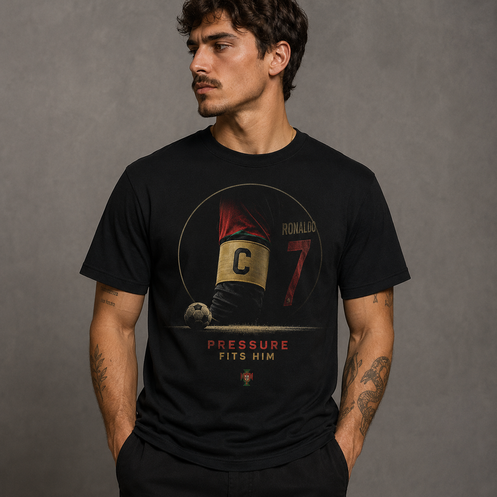 Cristiano Ronaldo Pure Cotton Unisex T-Shirt – Limited-Time Offer