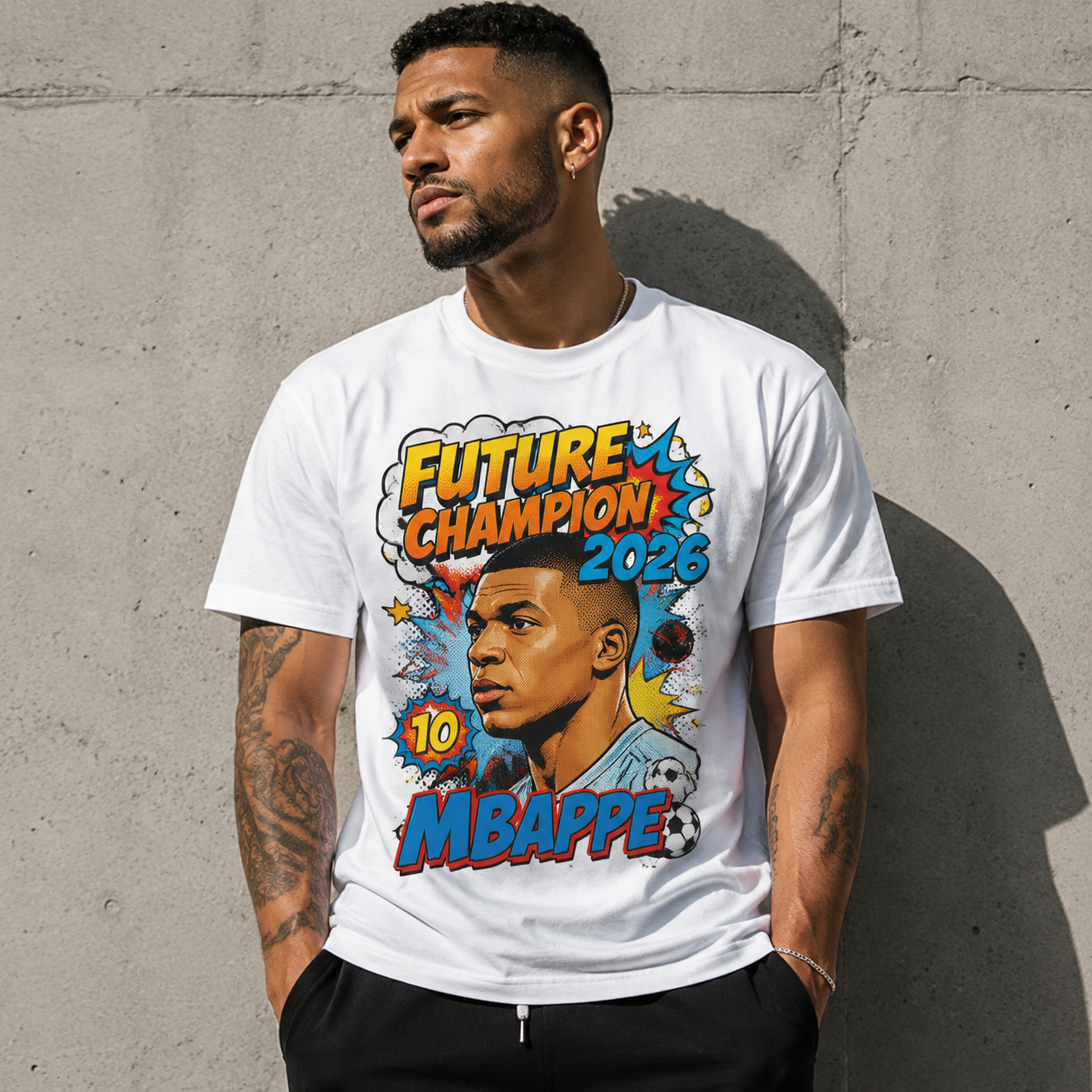 Kylian Mbappé Unisex T-Shirt – Limited-Time Offer – Hot Seller
