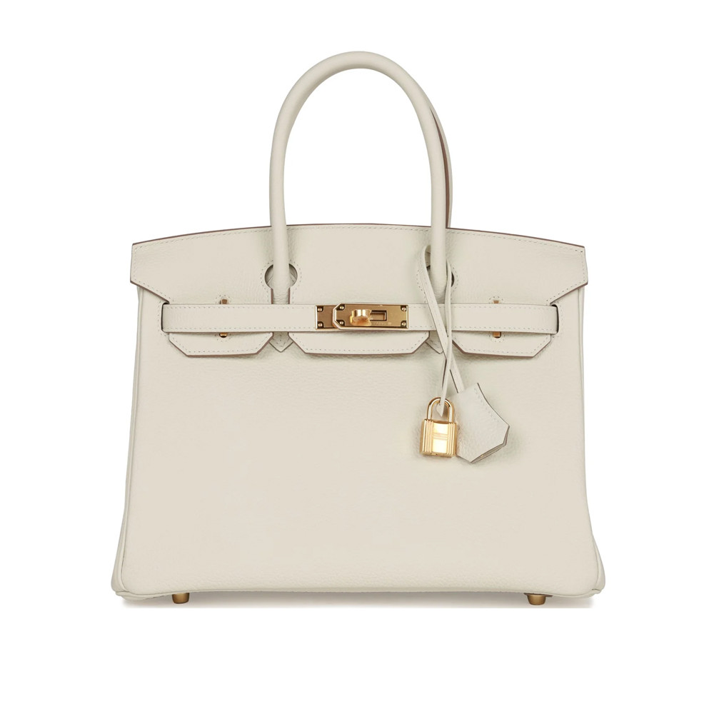Hermès Birkin 30 White Togo Leather with Gold Hardware 30cm