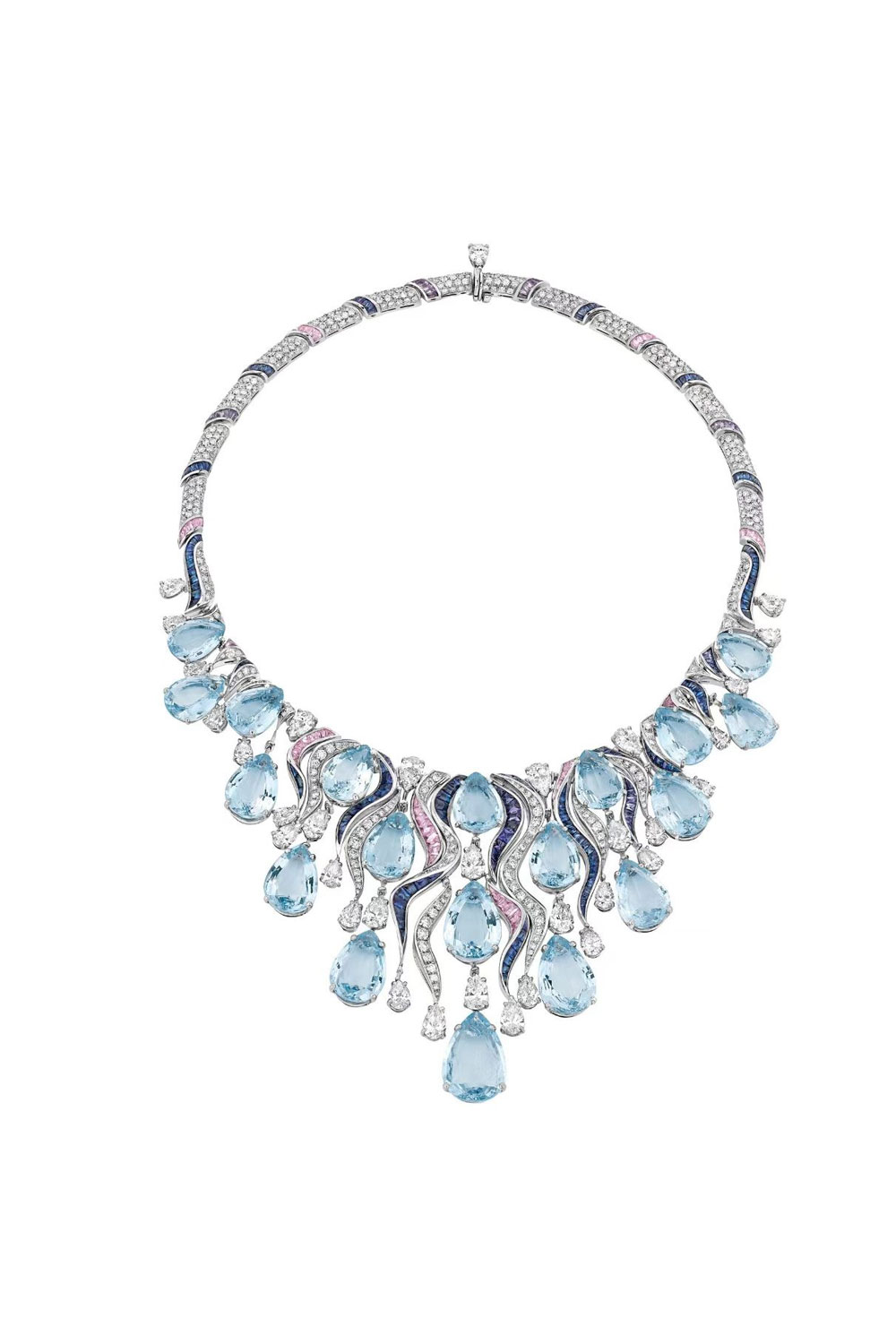 Aquamarine necklace