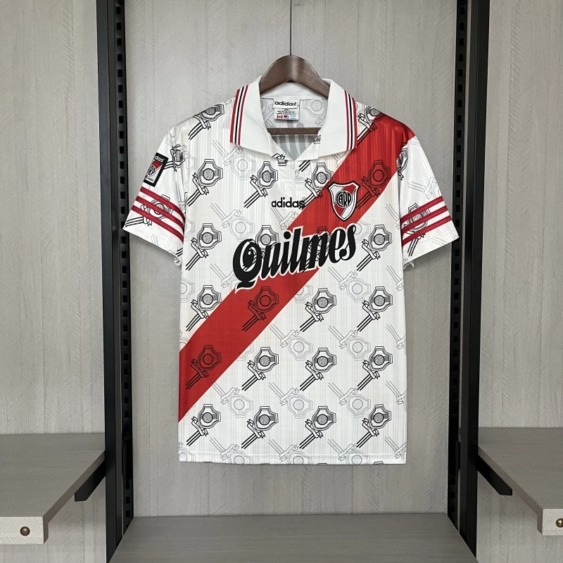 Retro 1996-97 River Plate Home football jersey retro