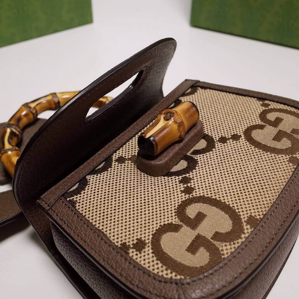 Gucci Bamboo 1947 Jumbo GG Mini Bag