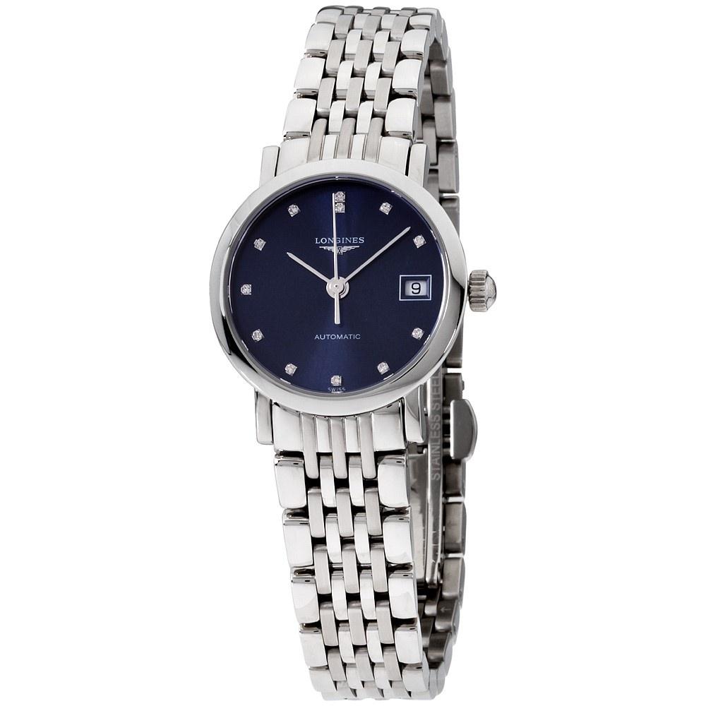 【Super Clone】Longines Women's L43094976 Elegant Stainless Steel Watch