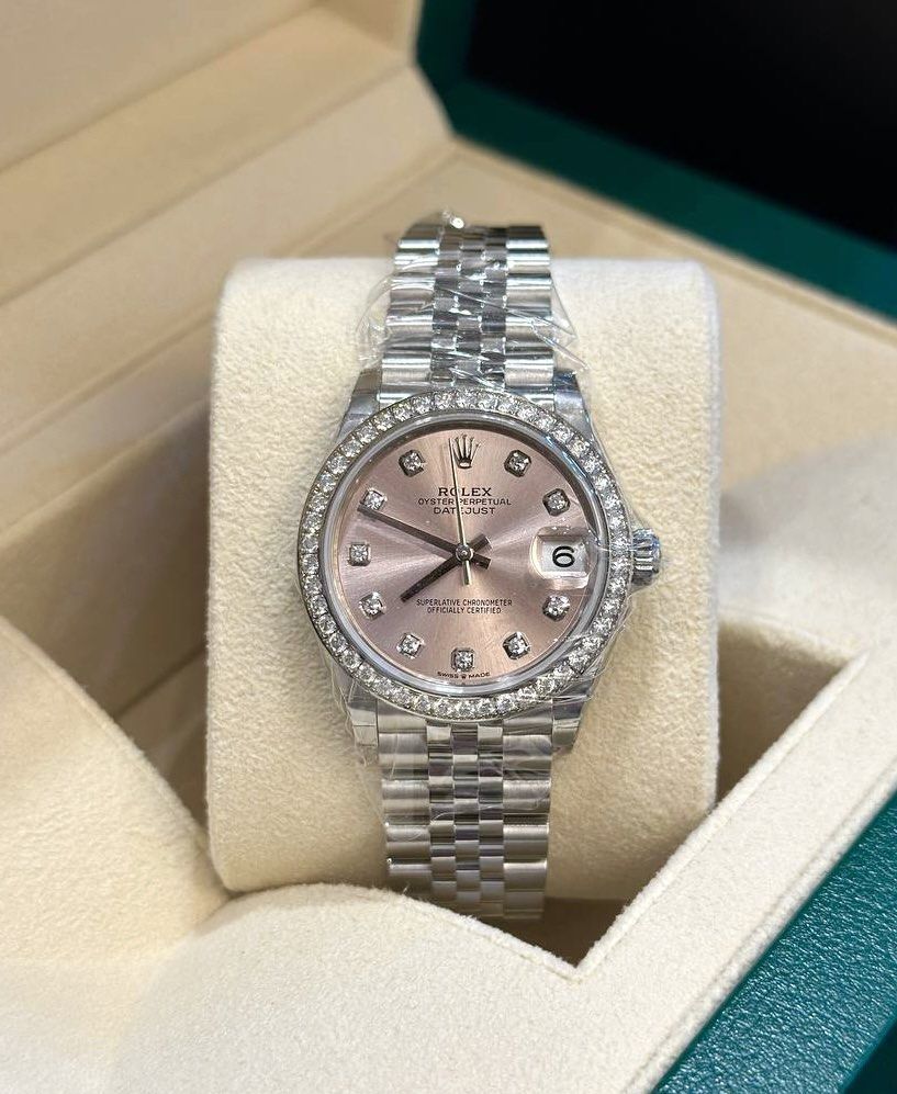 Rolex Datejust 31mm Pink Dial 278384RBR – Women’s Watch