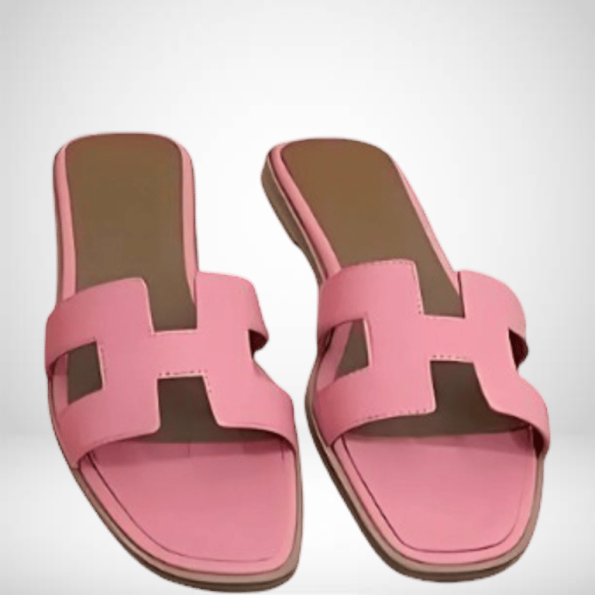HERMES SANDAL SILVER ORAN
