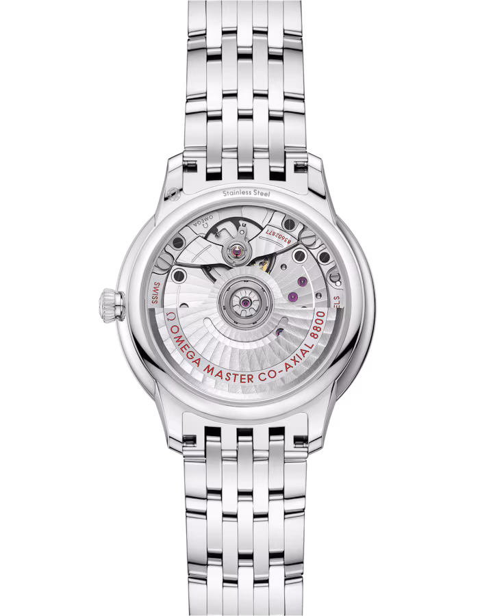 Omega De Ville Prestige, Stainless Steel and Diamond-set, 34mm 434.15.34.20.55.001