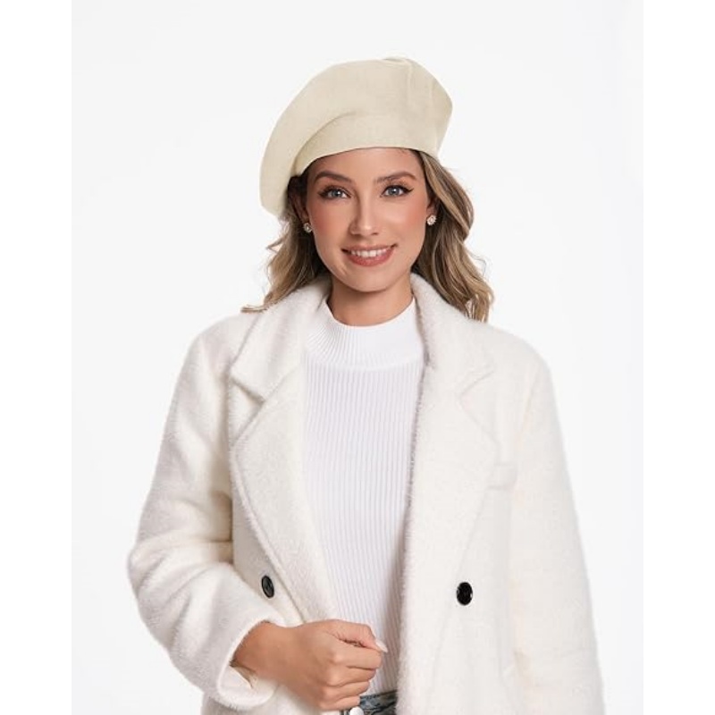 Cashmere Knitted Women Beret