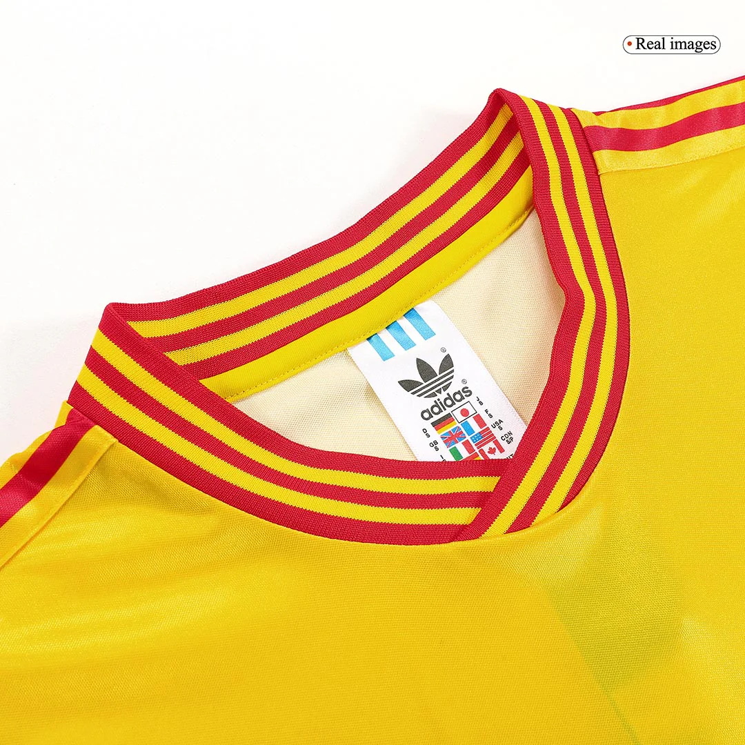 Colombia 1990 Home Retro Football Jersey