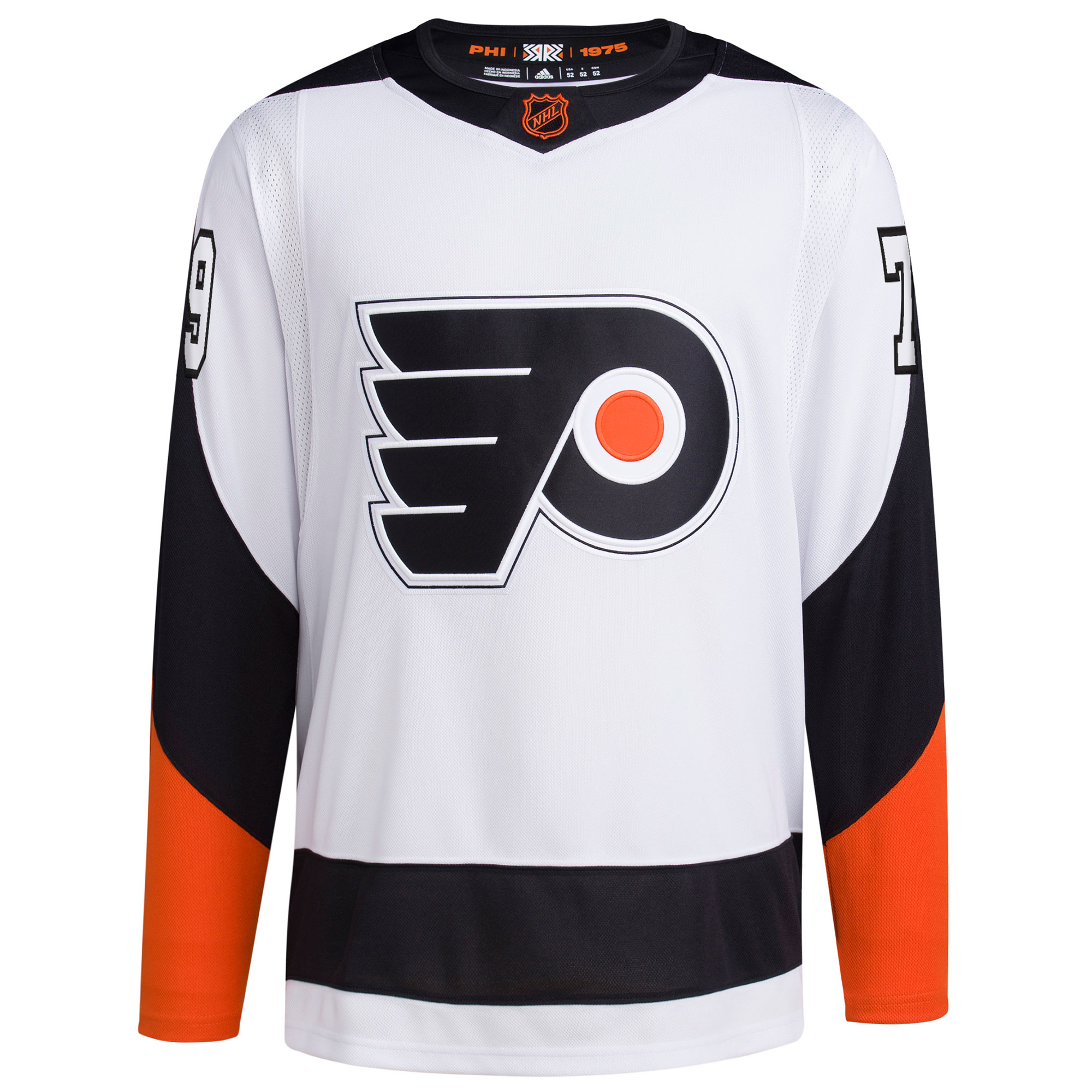 Carter Hart Philadelphia Flyers adidas Reverse Retro 2.0 Authentic Player Jersey – White