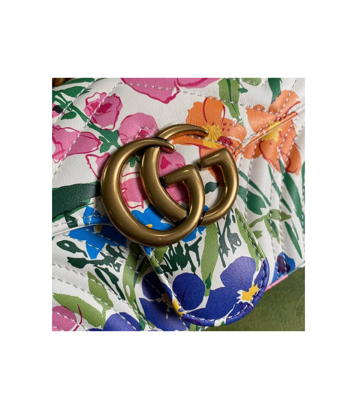 Gucci GG Marmont Ken Scott Print Mini Shoulder Bag