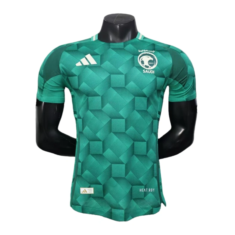 World Cup 2025-26 Saudi Arabia Team Home Football Jersey Player Version - JerseyFun