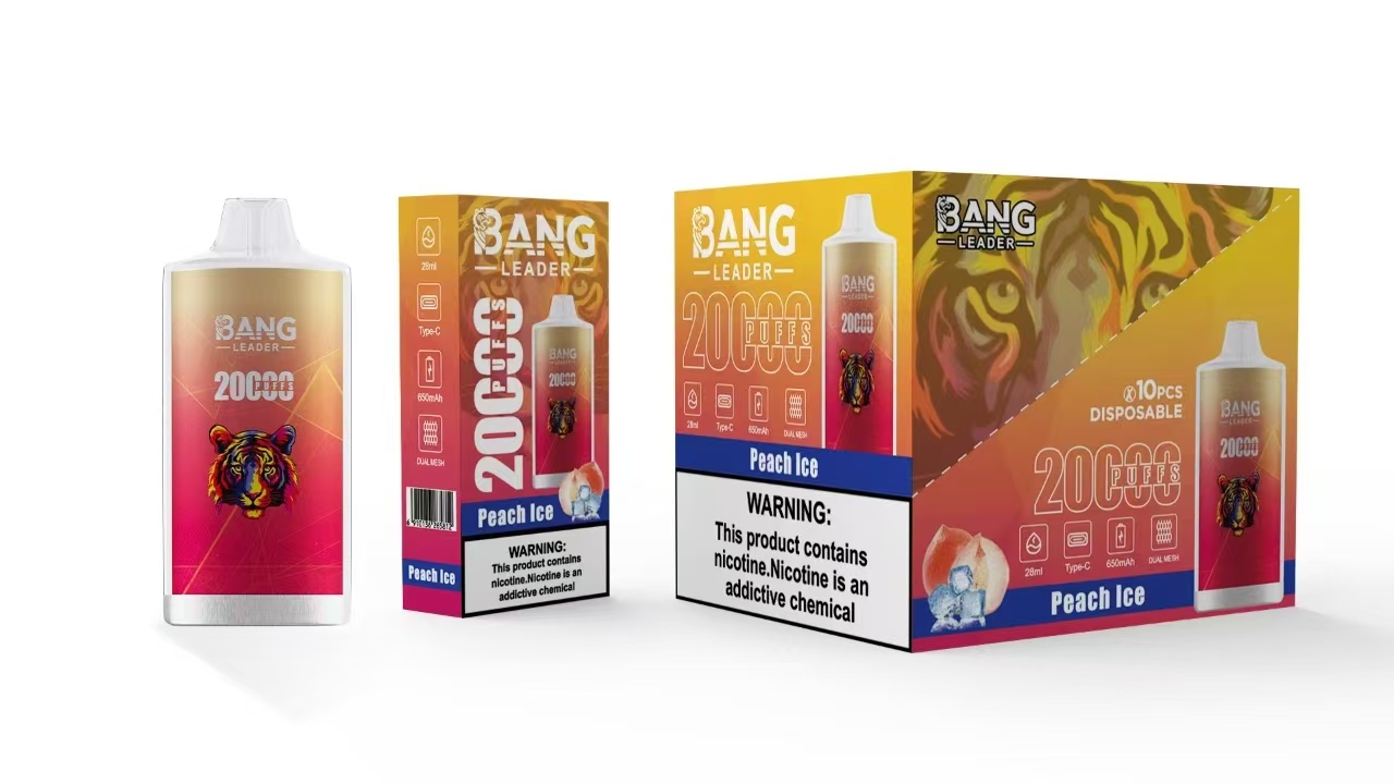 Bang Leader 20K Puffs 2-in-1 Prefilled Vape | Dual Flavor, Rechargeable