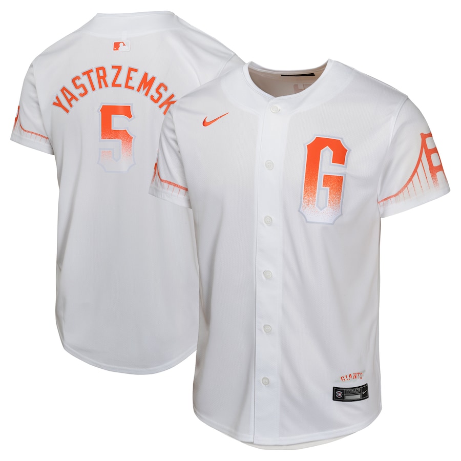 Mike Yastrzemski San Francisco Giants Youth City Connect Limited Player Jersey White