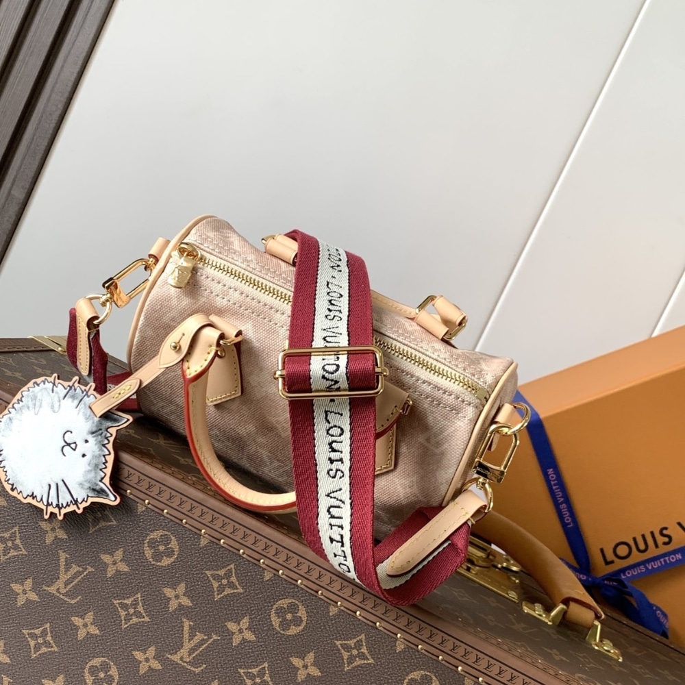 Louis Vuitton Speedy Bandoulière 20 Meowgram Pale Pink 20cm M15151