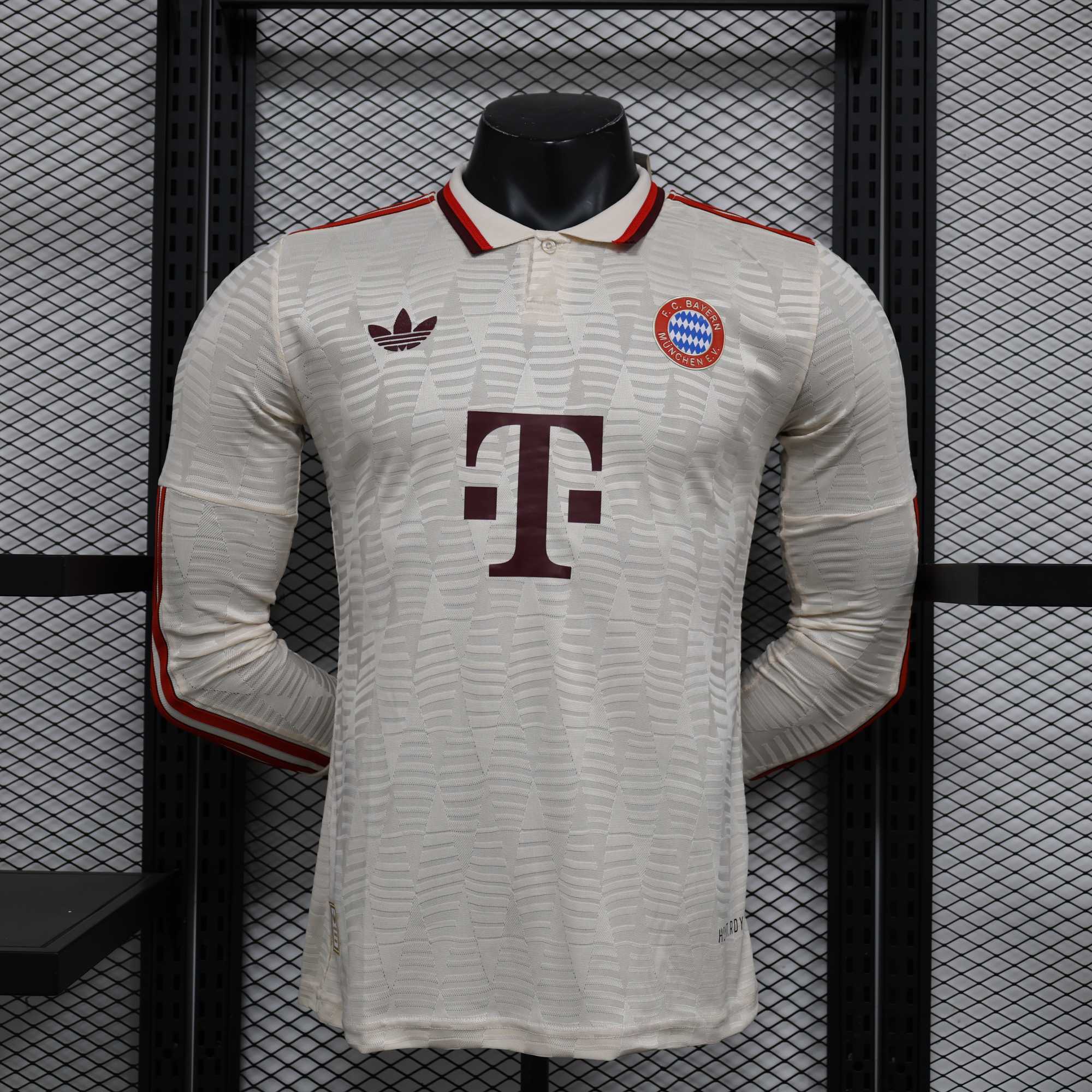 2024/2025 Long Player Version Bayern Munich Third Away Football Jersey 1:1 Thai Quality
