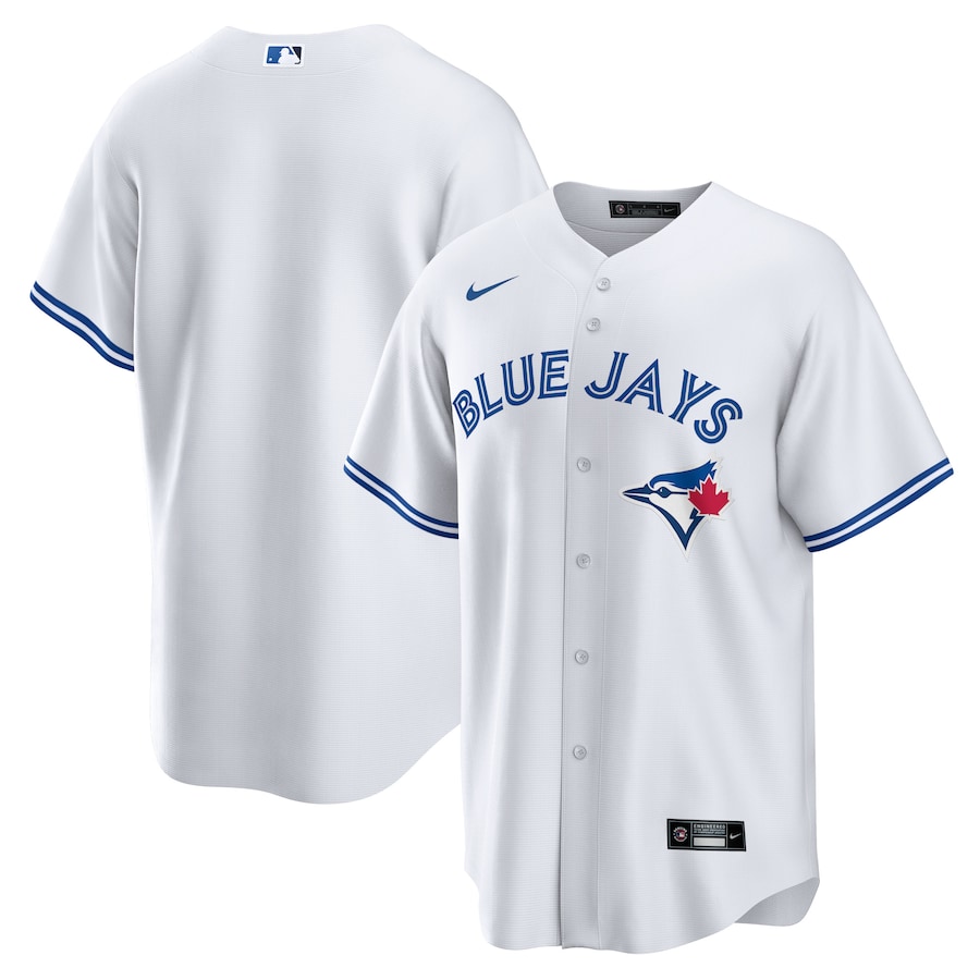 Toronto Blue Jays Home Blank Jersey White