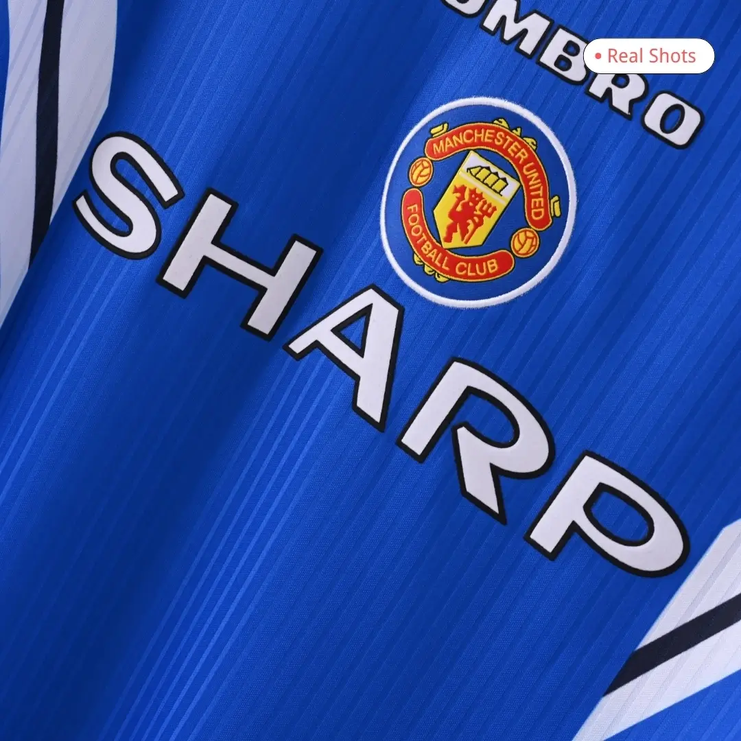 CANTONA #7 Manchester United 1996/98 Third Away Retro Jersey