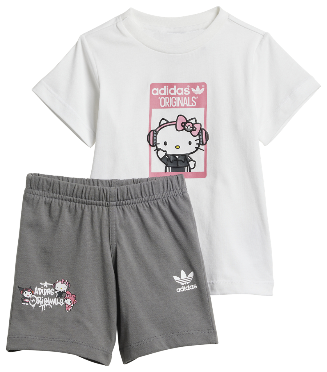 adidas Originals Hello Kitty T-Shirt & Shorts Set