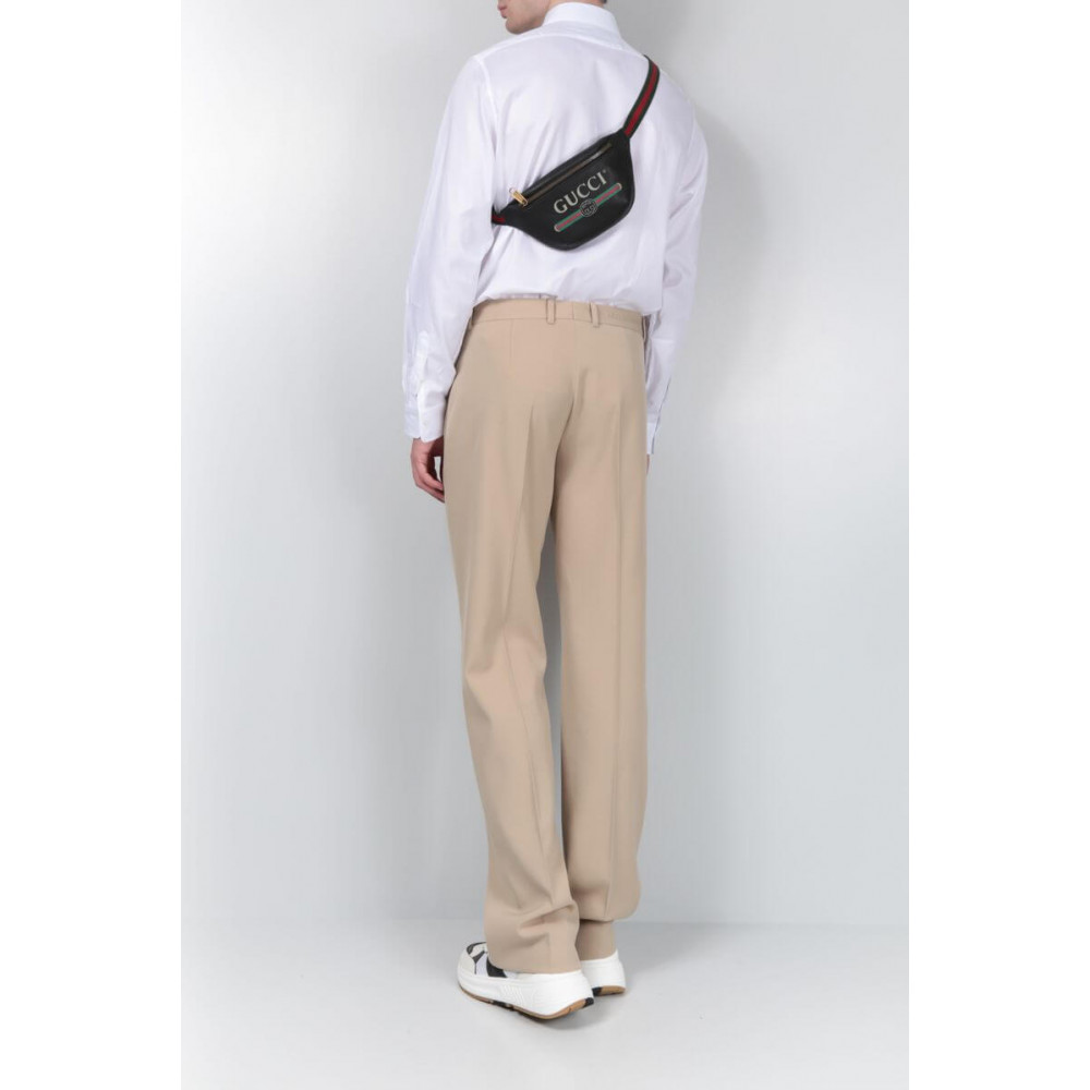 Gucci Print Small Belt Bag Waist Body Black