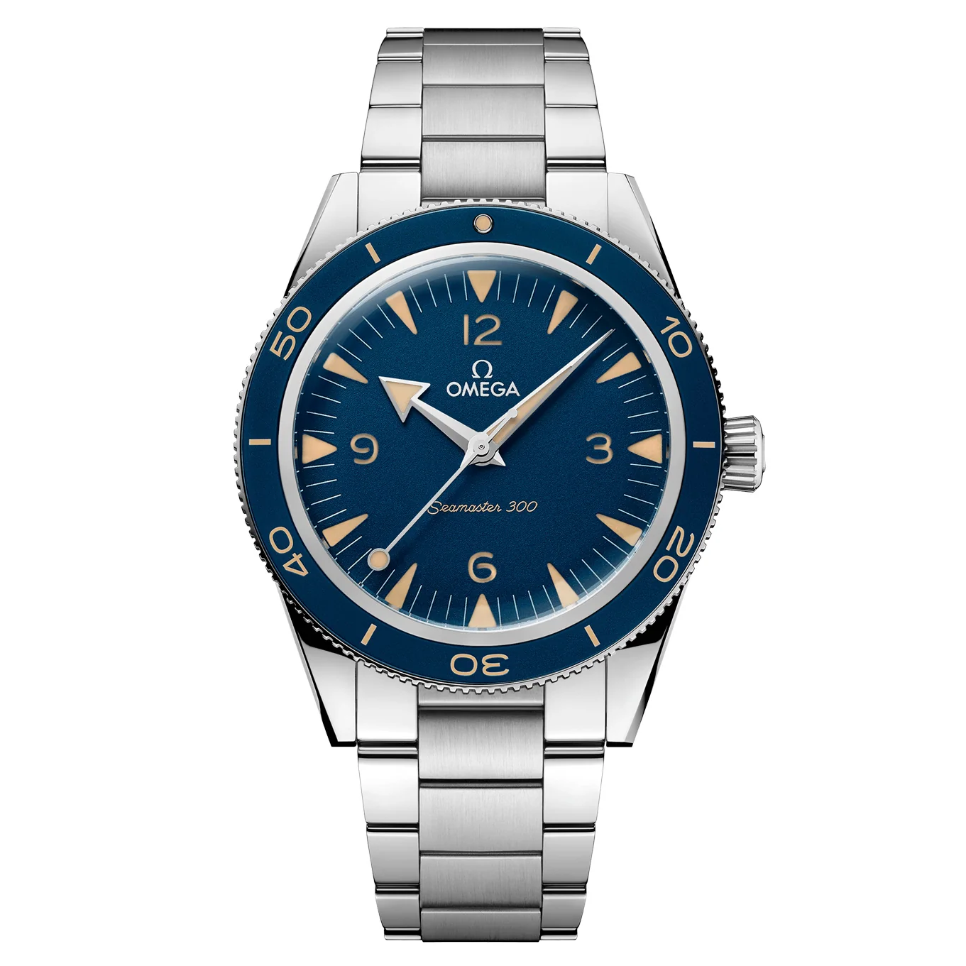 Omega Seamaster 300 41mm Blue Dial Stainless Steel Bracelet 234.30.41.21.03.001
